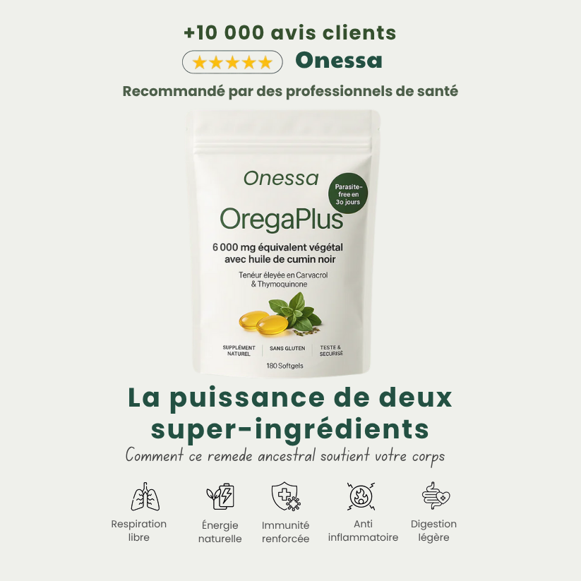 Orégia - L’immunité au centre du corps